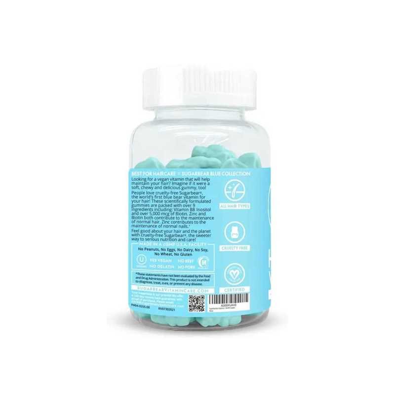 Hair Vitamins Sugar Bear 60 Tablets - Image 2