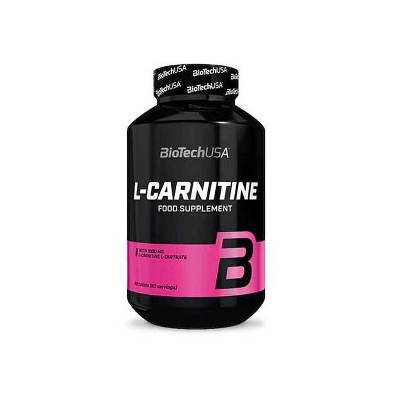 L-Carnitine 1000 mg Biotech Usa 60 Tablets