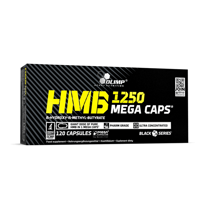 HMB 1250 Mega Caps® Olimp Sport Nutrition 120 Capsules