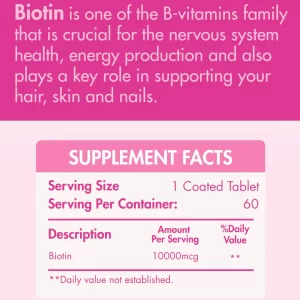 Biotin Organic Nation