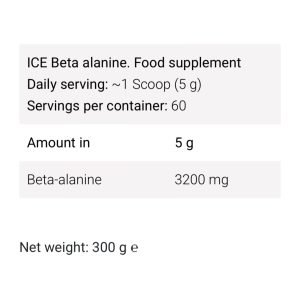 FA Nutrition ICE Beta alanine