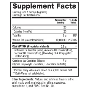 Bpi Sports Cla + Carnitine non-stimulant fat burning supplement bottle