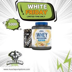 (Applied Nutrition Whey Protein and Creatine DY Nutrition ) Bundle