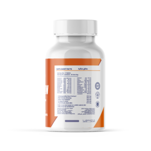 Renvox Multi-Vitamin Nutrition Facts and Ingredients Label
