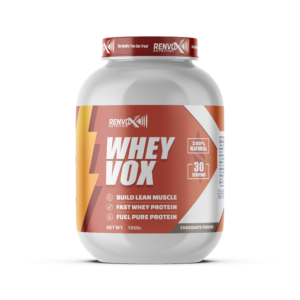 Wheyvox Whey Protein 1kg Chocolate Peanut Butter Flavor Front