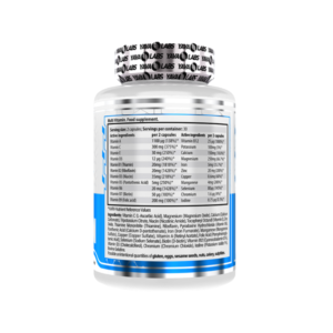 Yava Labs Multi Vitamin 60 Caps Comprehensive Mineral Supplement Bottle 🖼️