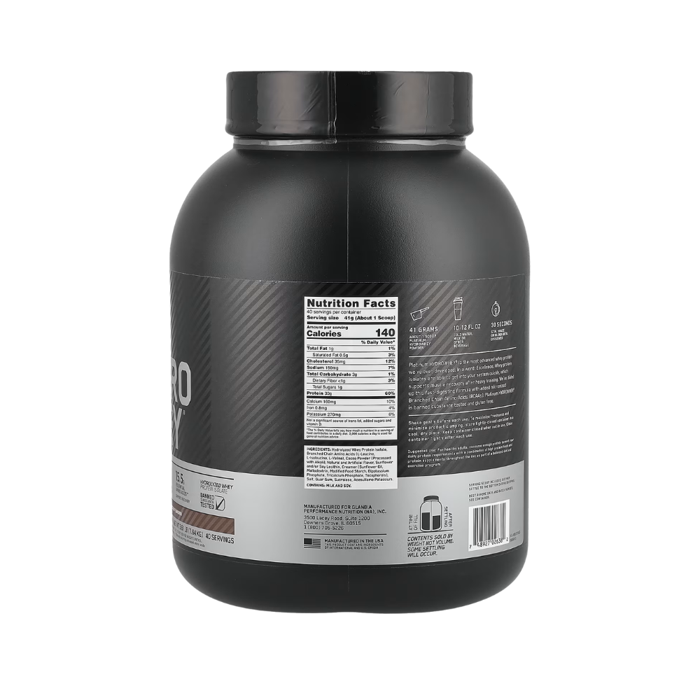 ON Platinum HydroWhey 1.64 Kg 40 Serv - Image 2