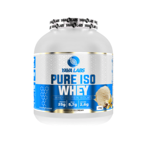 Yava Labs Pure Iso Whey 66 Serve Premium Isolated Protein Tub 🖼️