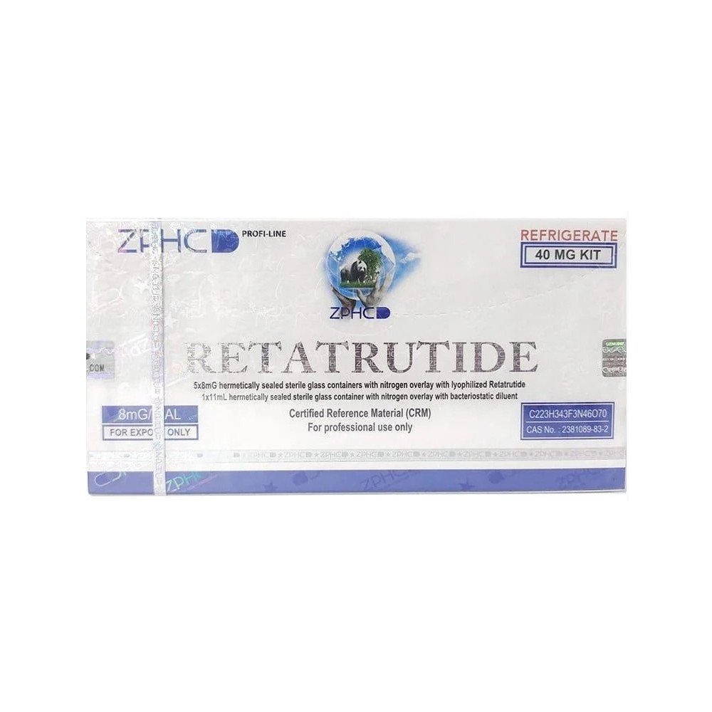 ZPHC Retatrutide 40 mg - (5 Vials) Premium Quality Kit